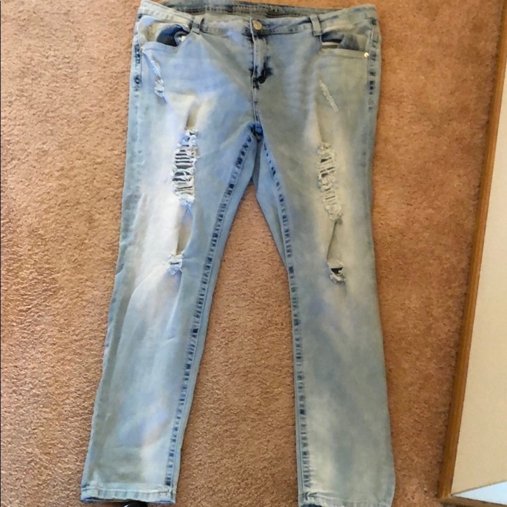 Ripped jeans